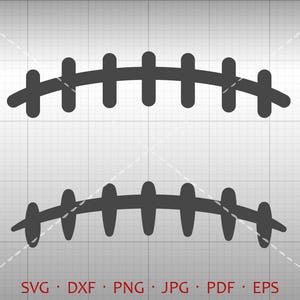 Fußball Schnürsenkel SVG, Fußball Clipart Silhouette Cricut geschnitten Dateien (Svg, Dxf, Eps, Png, Jpg, Pdf)
