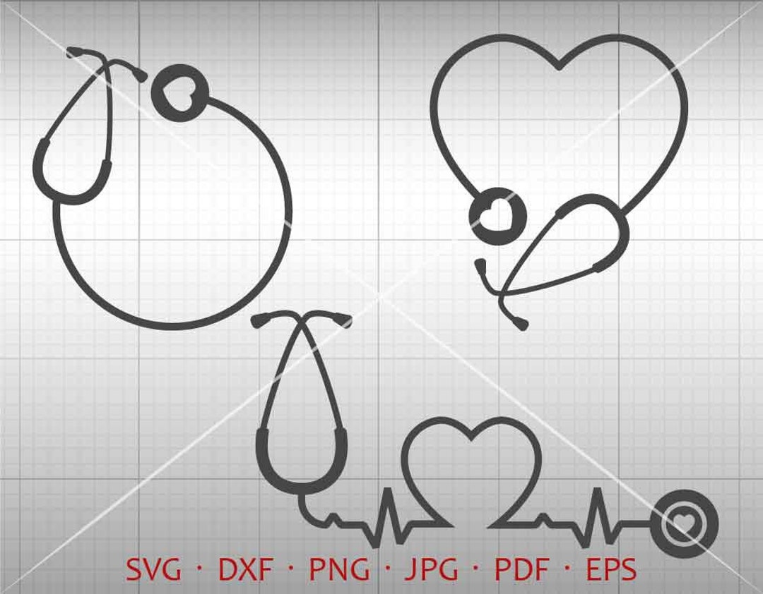 Monogrammed Leopard Heart Stethoscope Tote Bag - White