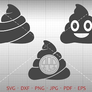 Funny Halloween Poo Y' All Emoji Poop Shirt SVG Digital Cricut Cut File  silhouette