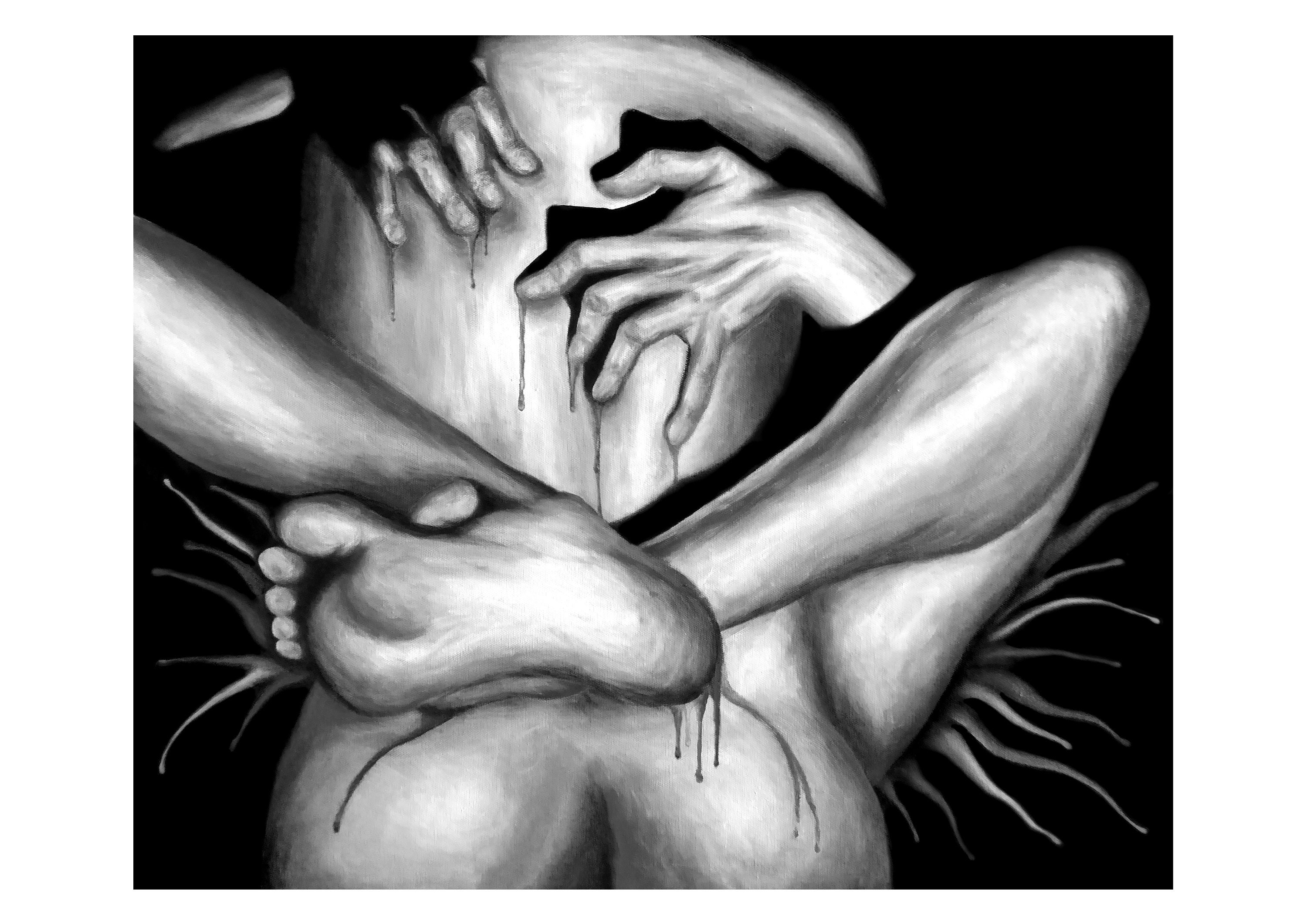 Passionate Love B&w Erotic Art DIGITAL Print Illustration Wall Art Poster  Home Wall Decor Acrylic Painting Fine Art Sex Sexual Mature - Etsy
