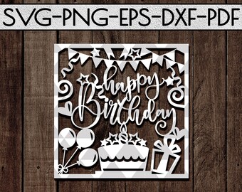 Download Happy birthday svg | Etsy
