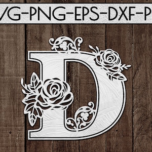 modèle floral de police d papercut, coupe laser, idées de cadeau de jour de mariage, svg de mariage, carte, imprimable, silhouette de cercle, cricut, dxf, eps, png