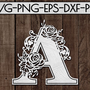 police florale un modèle de coupe de papier, coupe laser, idées de cadeau de jour de mariage, svg de mariage, carte, imprimable, silhouette de cercle, cricut, dxf, eps, png