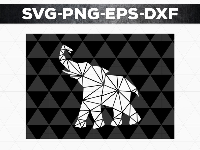 Free Free 266 Geometric Elephant Svg SVG PNG EPS DXF File