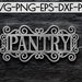 Kitchen SVG Bundle, Rustic Chef, Cooking Paper Cut Templates (digital ...