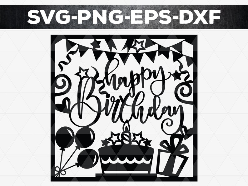 Alles Gute zum Geburtstag Svg geschnitten Dateien Geburtstag - Etsy.de