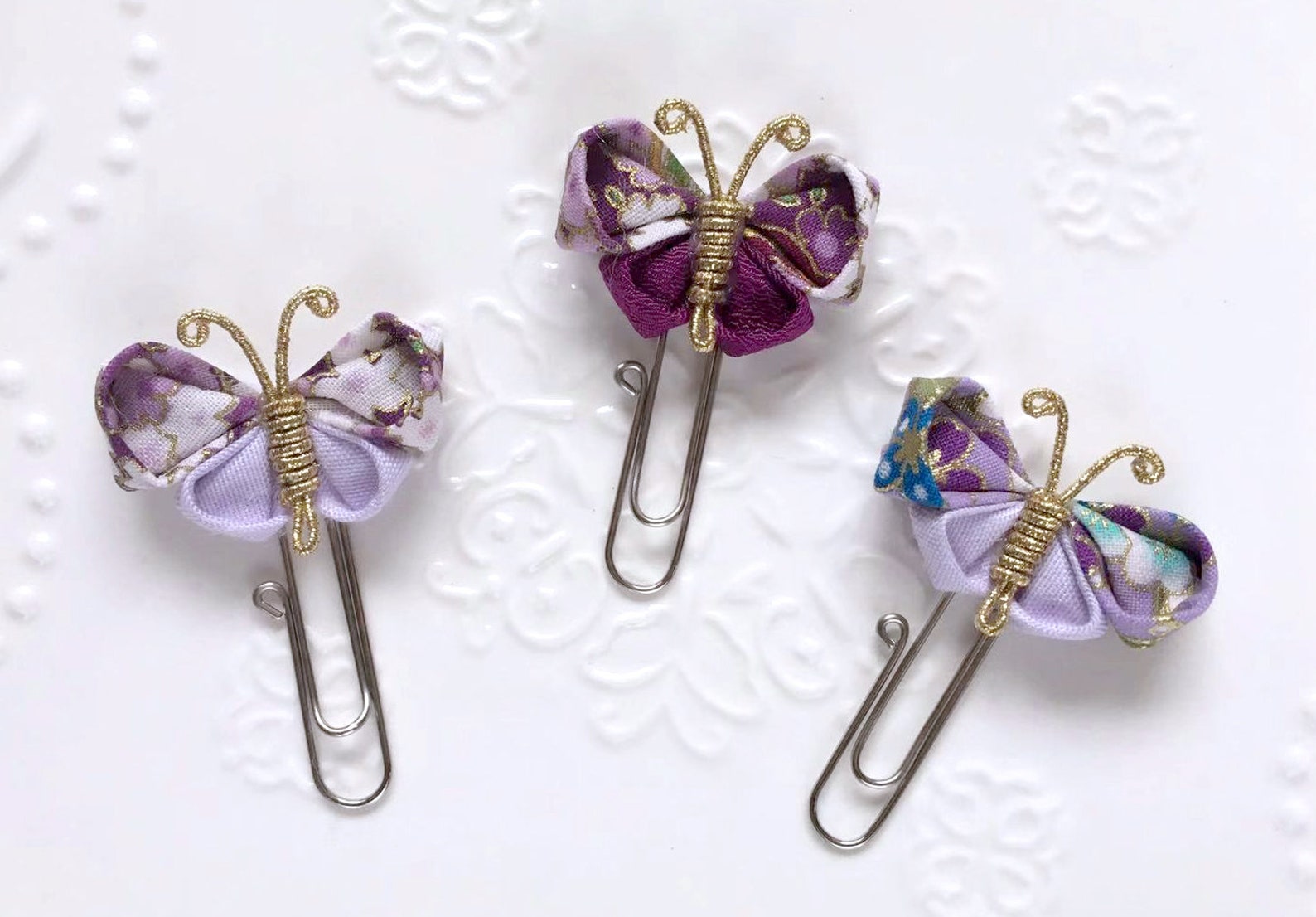 Handmade Butterfly Paper Clip / Planner Clip / Bookmark / Etsy