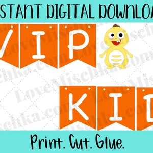 VIPKID Banner With Dino for Online Classroom - Instant Download ...