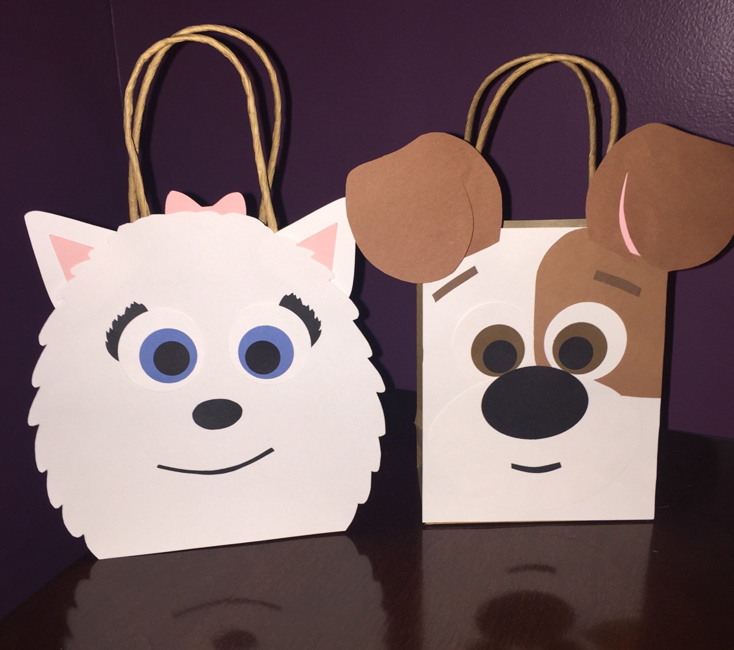Set of 30 Dog Gift Bags / Party Favor Gift Bag / Goodie