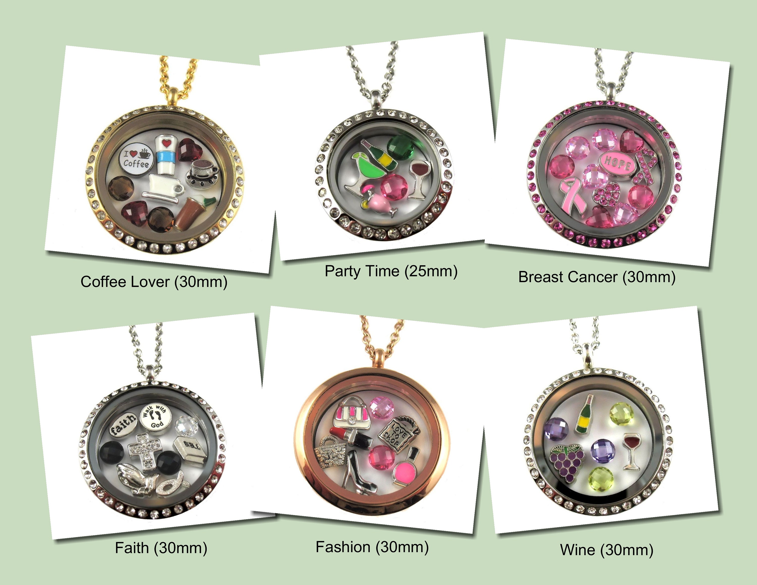 Floating Charm Lockets and Floating Charms, FCL LLC