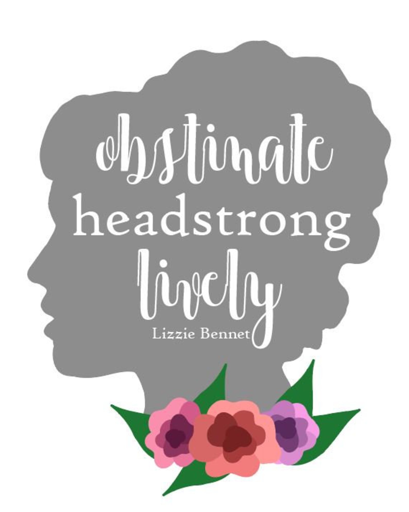 Elizabeth Pride and Prejudice Silhouette Personality Etsy