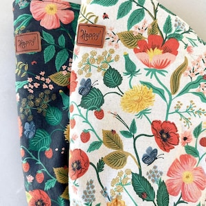 Custom Order- Rifle Paper Poppy - Baby Carrier Accessories for Happy Baby, Lillebaby, Tula, Ergo, Kinderpack, Sakura, Artipoppe, Mabe