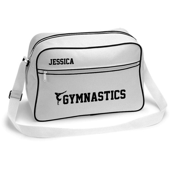 Personalised Retro Sports Gymnastics Bag by Inspired Creative
