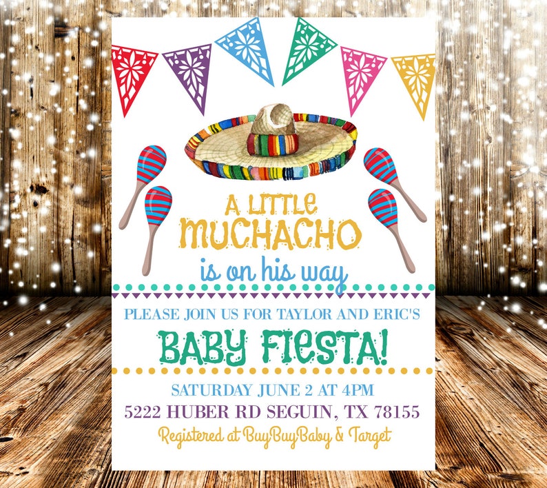 little muchacho baby shower