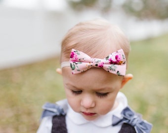 Pink Floral, Baby headband