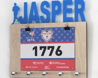 Running Medal Holder,Running gifts,Running Medal Hanger,Medals and Bib Hanger,Race bib holder,Running medal,medal rack,Bib and medal holder