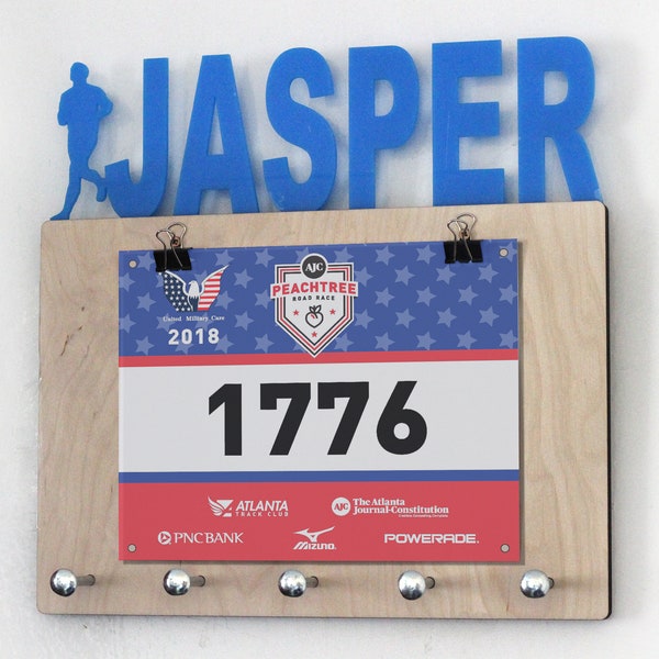 Running Medal Holder,Running gifts,Running Medal Hanger,Medals and Bib Hanger,Race bib holder,Running medal,medal rack,Bib and medal holder