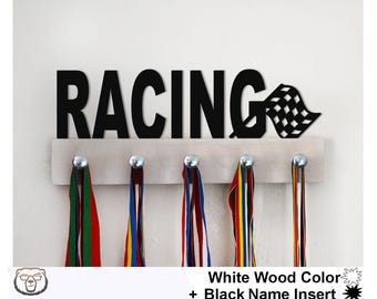 Racing Medal Holder, Racing Medal Display,Sport Gift,Racing Gift,Race,Racing Medal Rack, Racing Medal Holder, Medal Hanger, Wall Mount