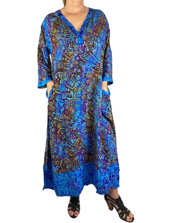 Women's Plus Size Dress mayan Combo Ubud Dress by Webebop | Etsy