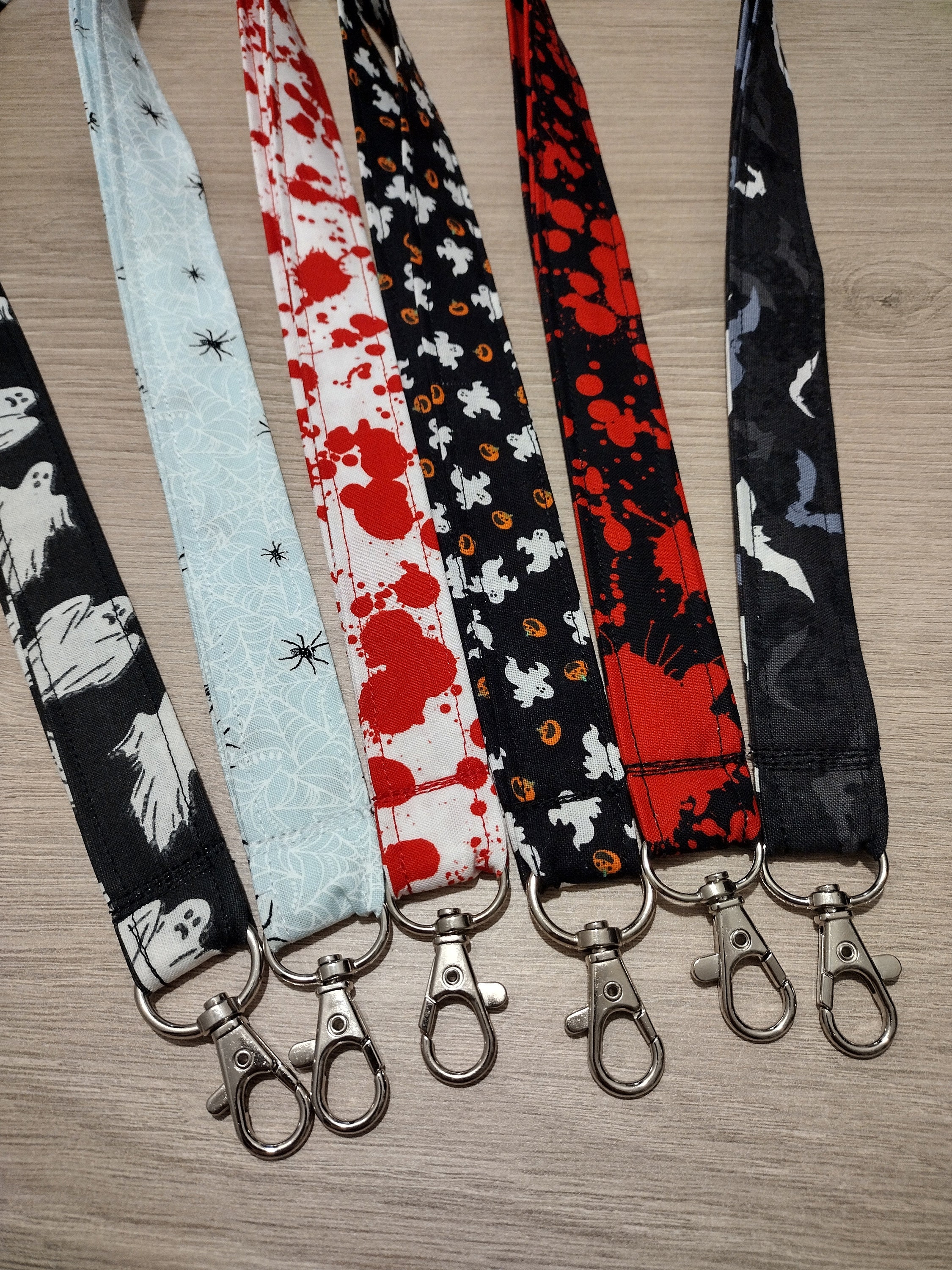  Juanooo Red Lanyard ID Badge Holder Cool Keychain for Women  Teens Men for Keys Aesthetic Goth Key Lanyard for ID Badges Horror  Halloween Blood Lanyard ID Holder : Office Products