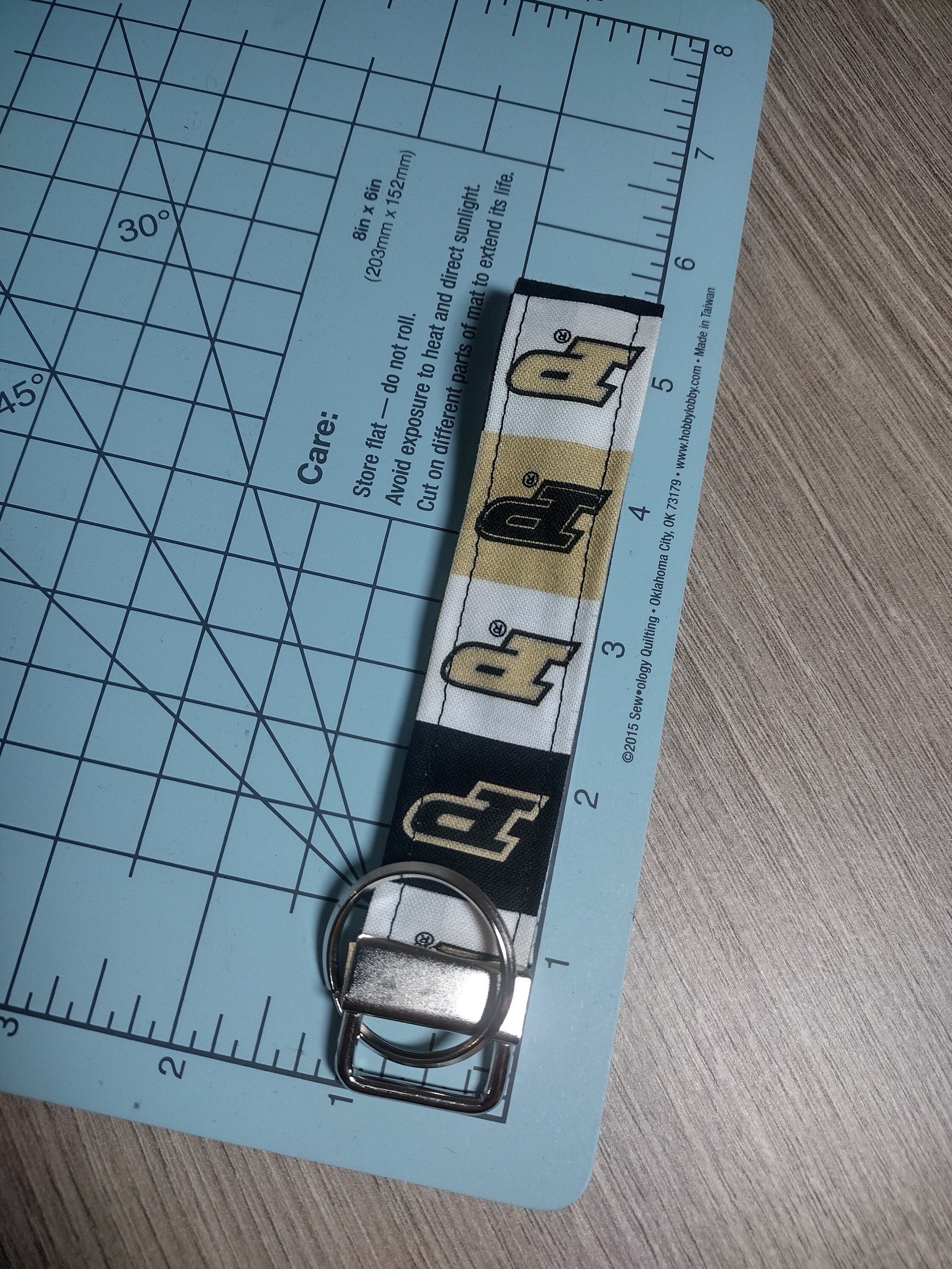 Purdue University Key Fob - Boilmakers Wristlet Key Chain - Etsy