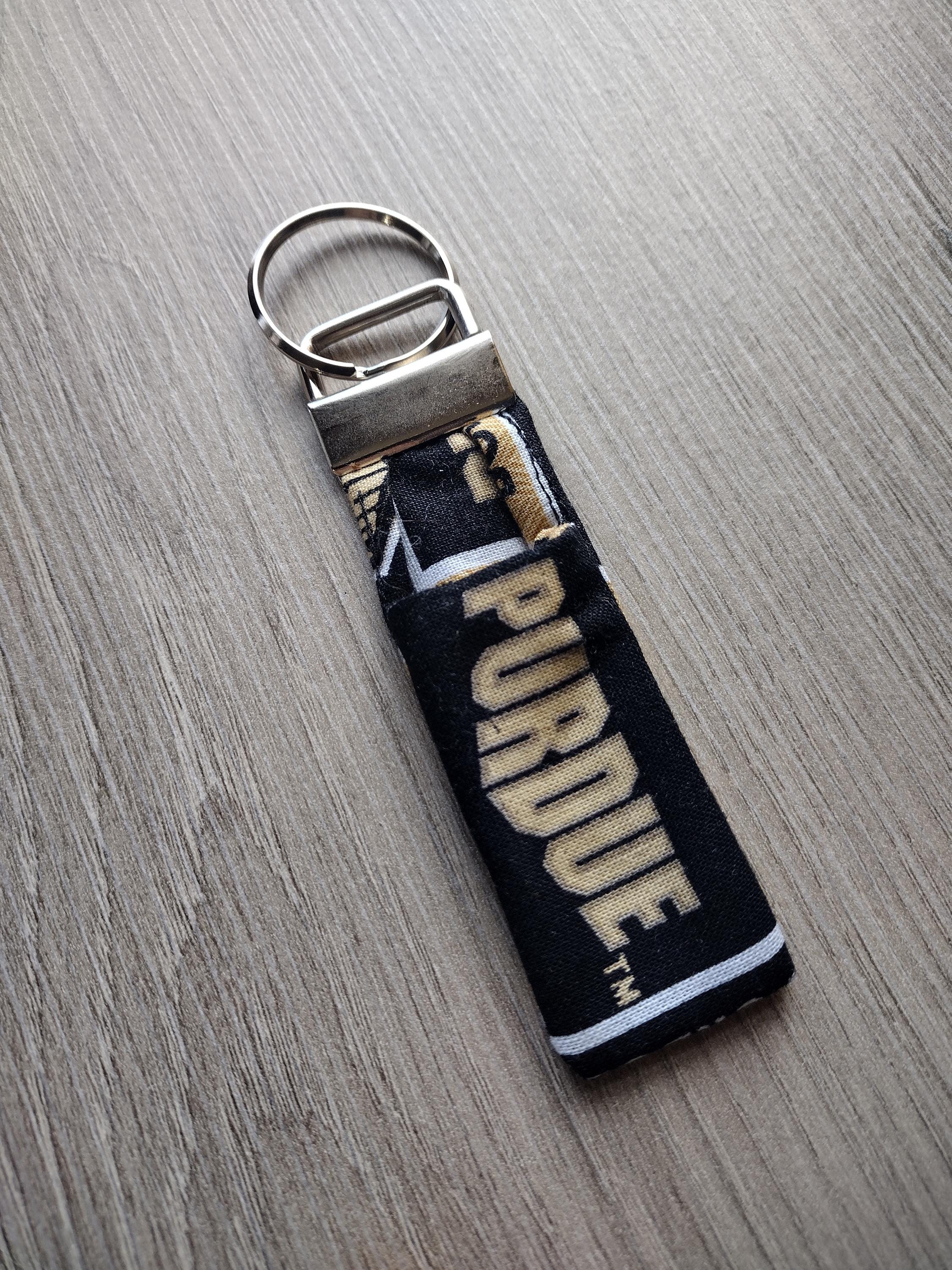 Purdue University Key Fob - Boilmakers Wristlet Key Chain - Etsy