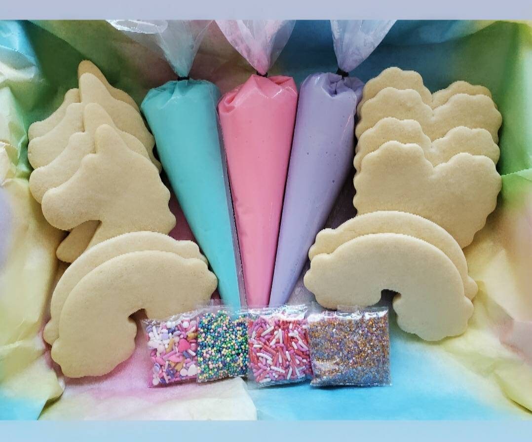 DIY Sugar Cookie Decorating Kits Small & Large Options Etsy