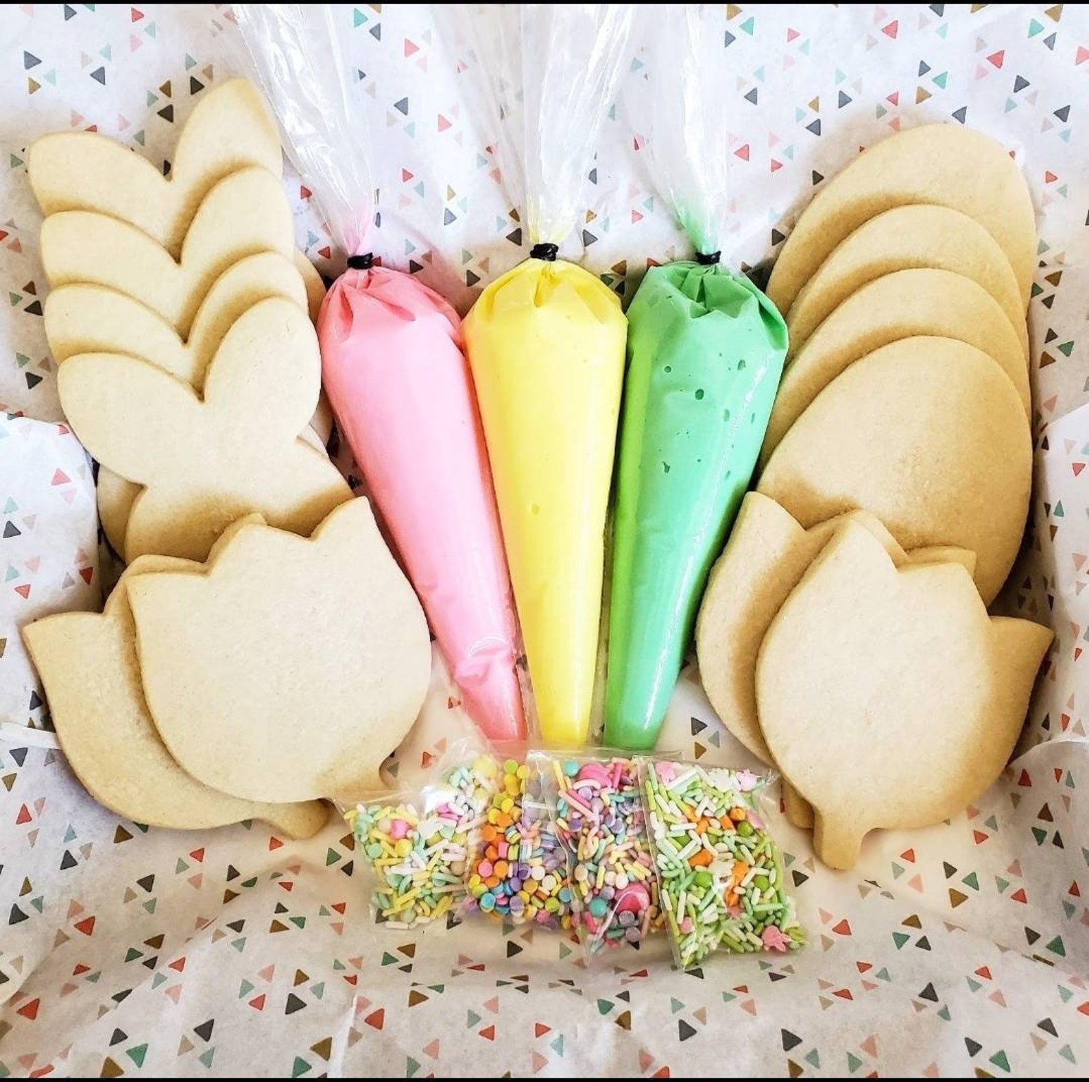 DIY Sugar Cookie Decorating Kits Small & Large Options Etsy