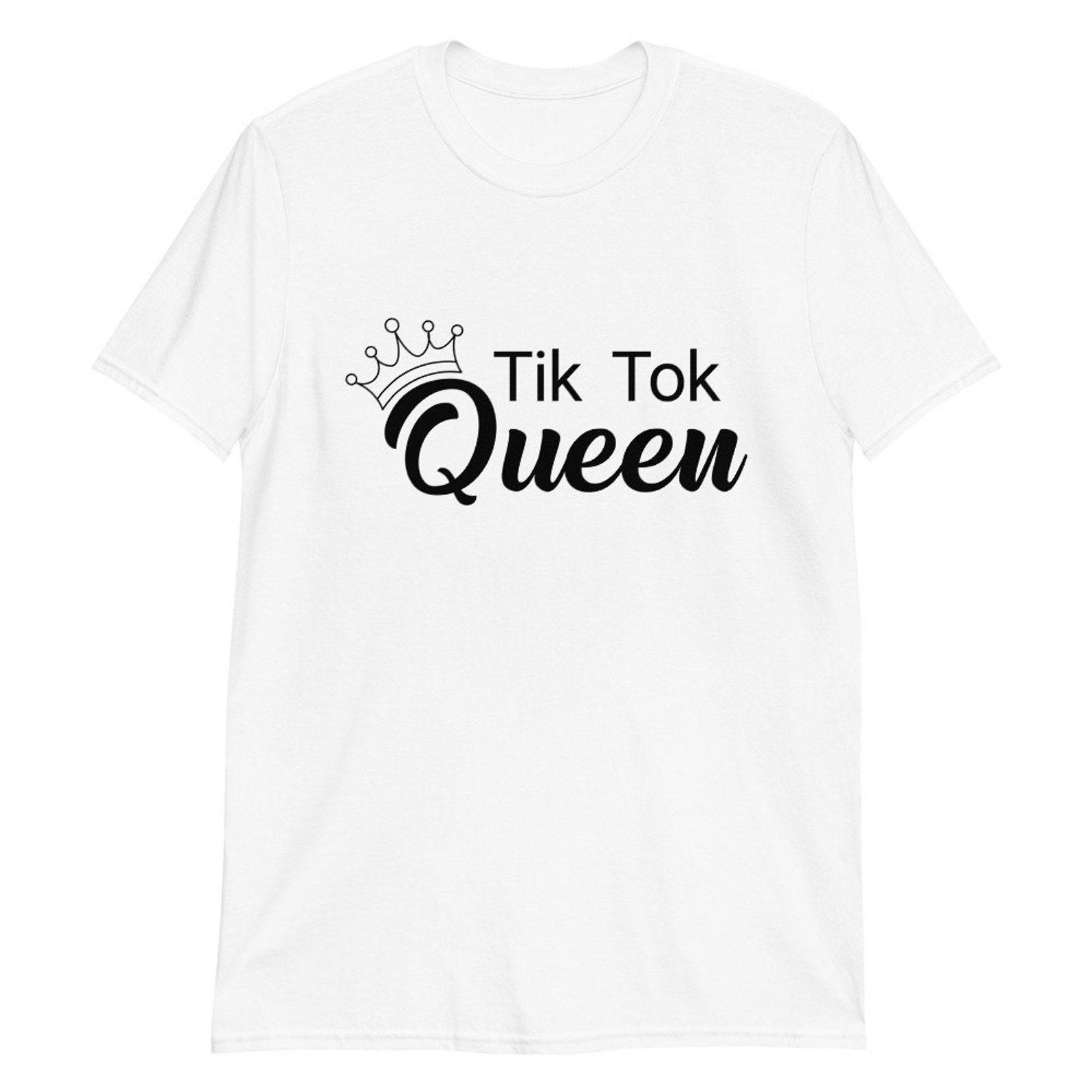 Tik Tok Queen Shirt Quarantine and Tik Tok Queen Shirt Tik | Etsy