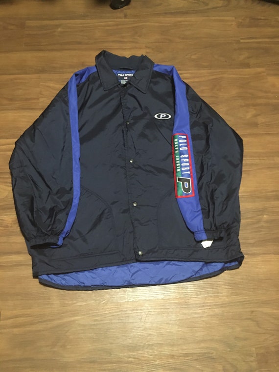 Polo Sport Coach Jacket Sz Xl