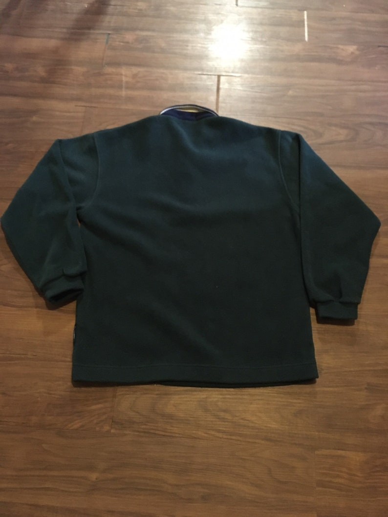 Vtg Nautica fleece sweater