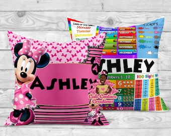 minnie mouse throw pillow
