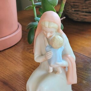 SALE!! Vintage Blessed Mother Child Figure - Madonna - Lefton Christopher Collection
