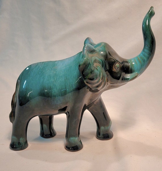 Blue Mountain Pottery Elephant - 9