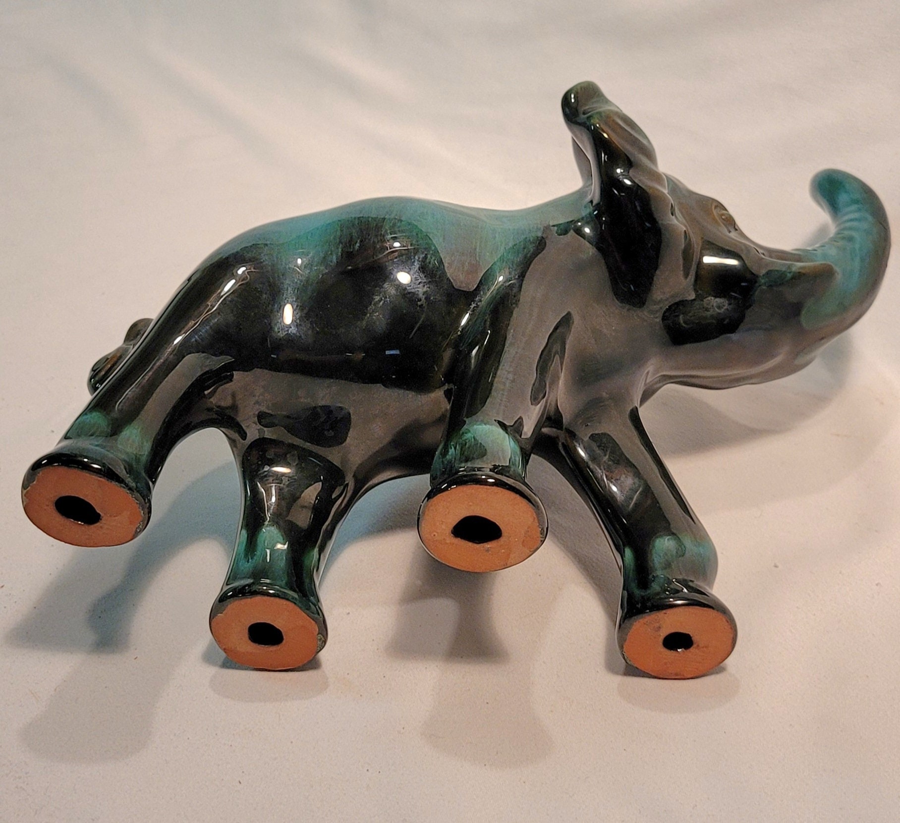 Blue Mountain Pottery Elephant - 9