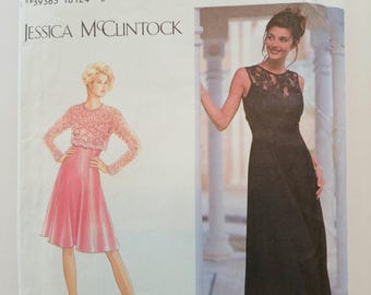 Patrón de costura vintage sin cortar Simplicity 9617 Tallas 10, 12 y 14