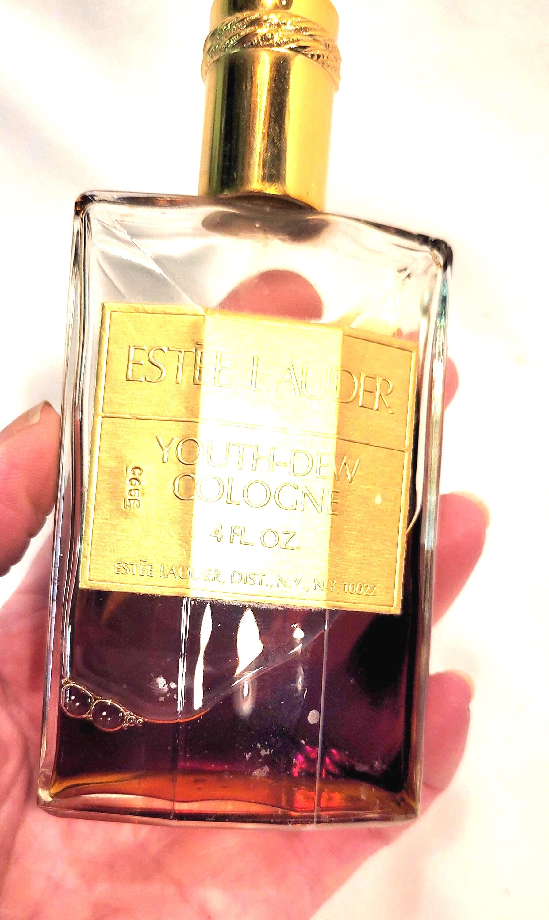 Vintage Avon Estee Lauder Youth Dew Cologne - About 2 Oz Left