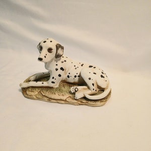 Vintage Homco Dalmation Dog #1403 - Porcelain Bisque - Excellent Condition - Dog Lovers - Fire Hall - Fireman - Farm - Ranch