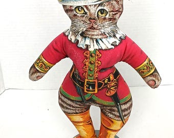 Vintage 14" Toy Works Puss n Boots