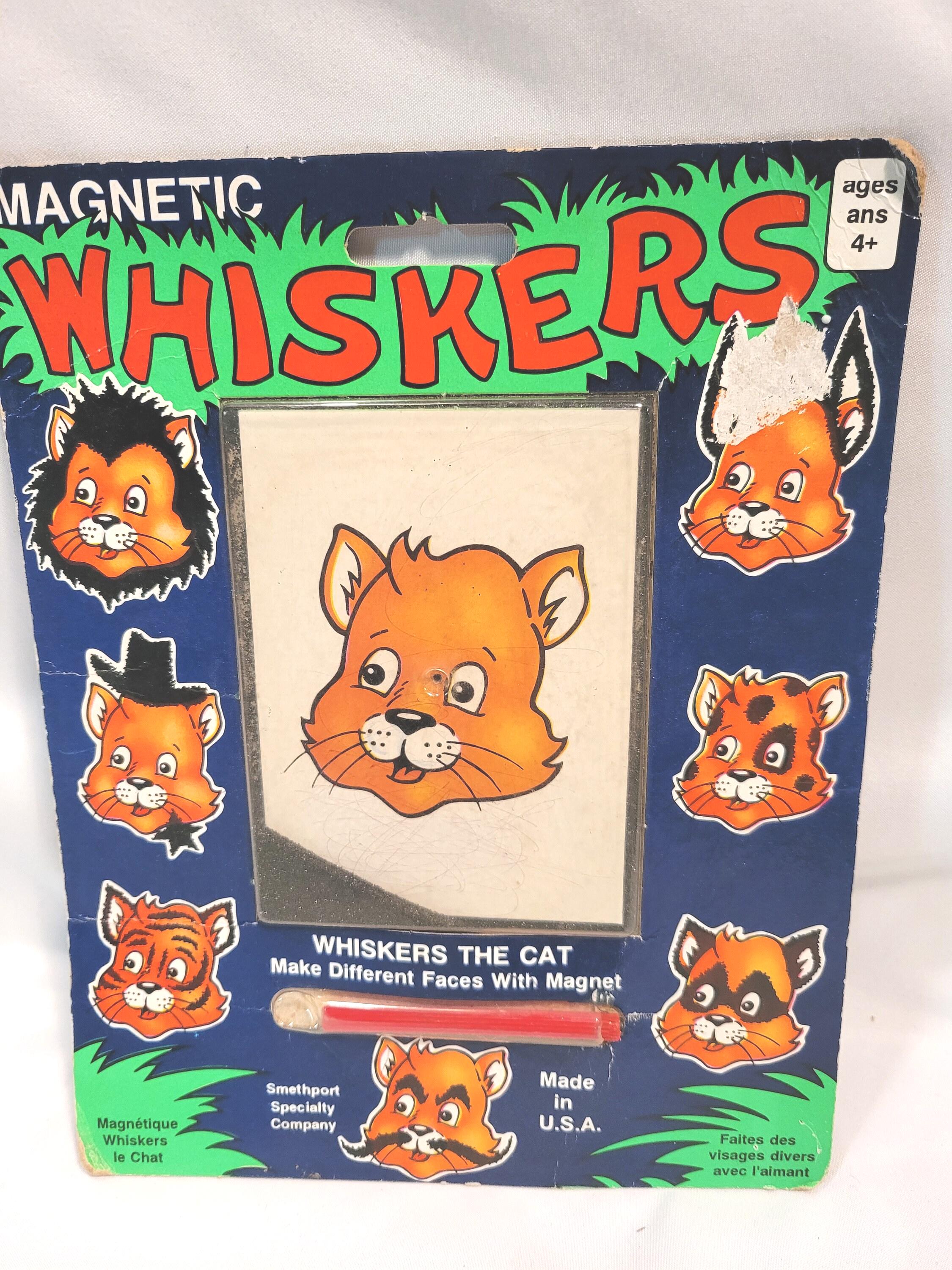 1997 Vintage Magnetic Whiskers the Cat - Magnetic Wand - Hours of