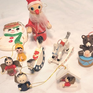 Vintage Tree Ornaments - Mixed Lot