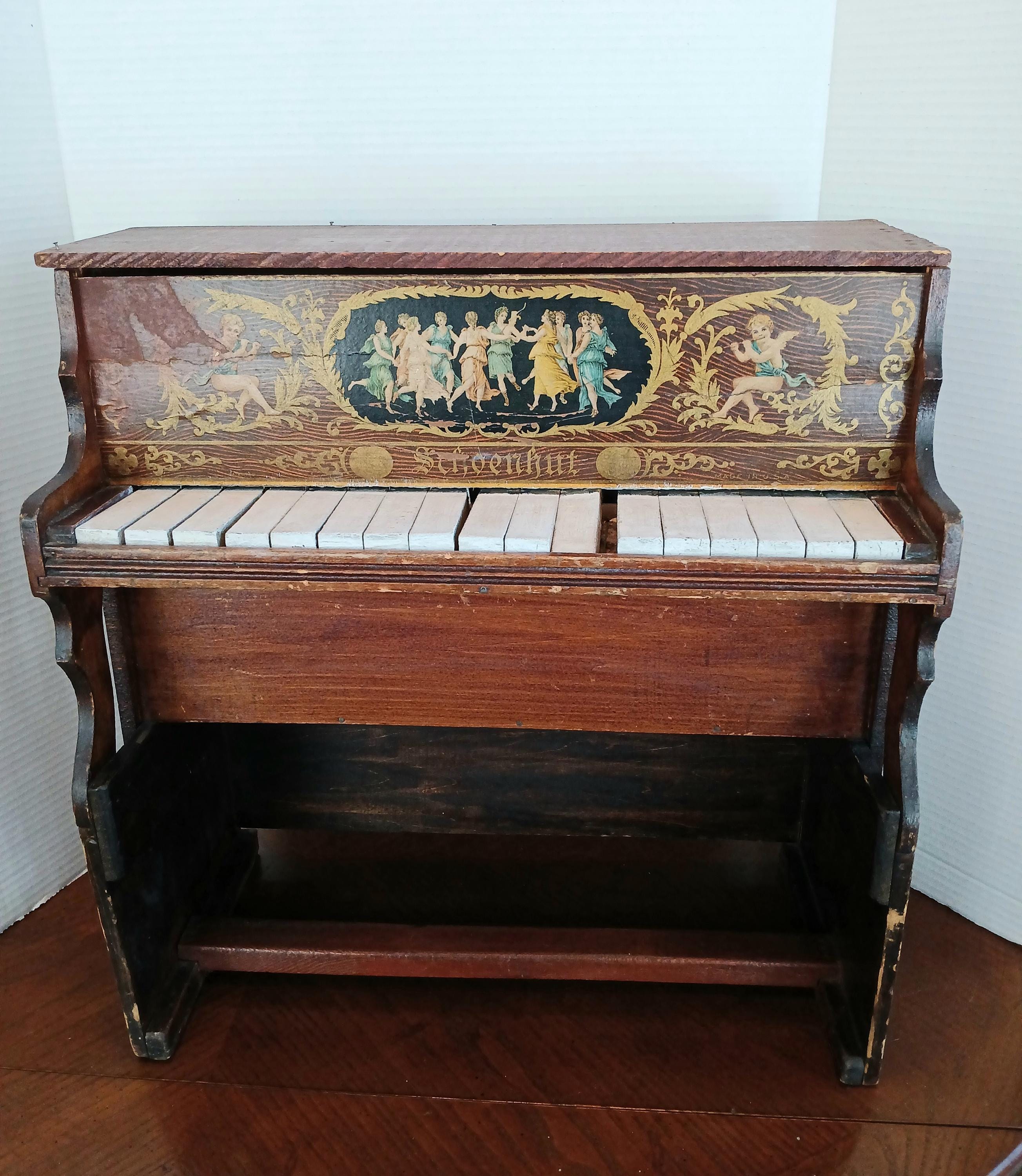 Schoenhut Toy Piano - Etsy