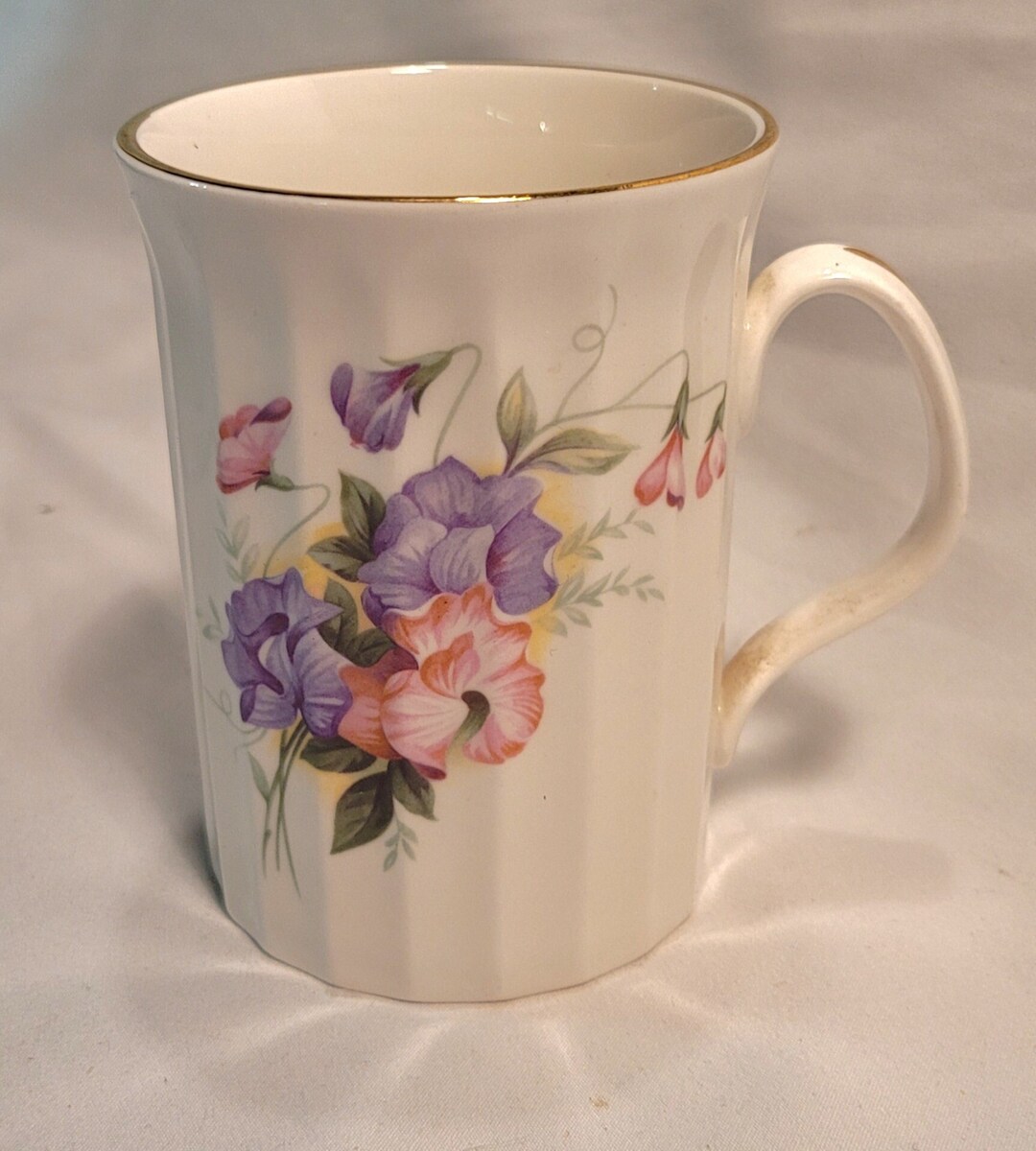 Queensway Staffordshire England Fine Bone China Cup Vintage Very Good