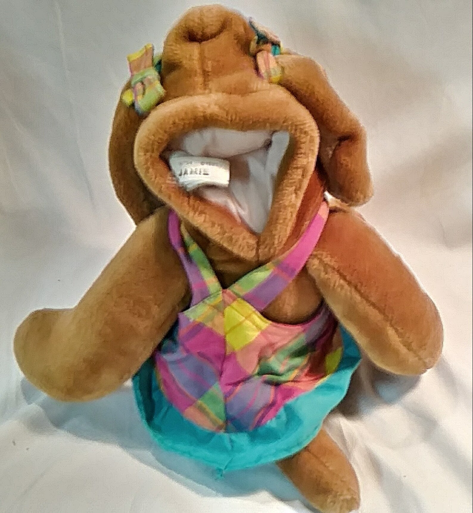 wrinkles dog puppet