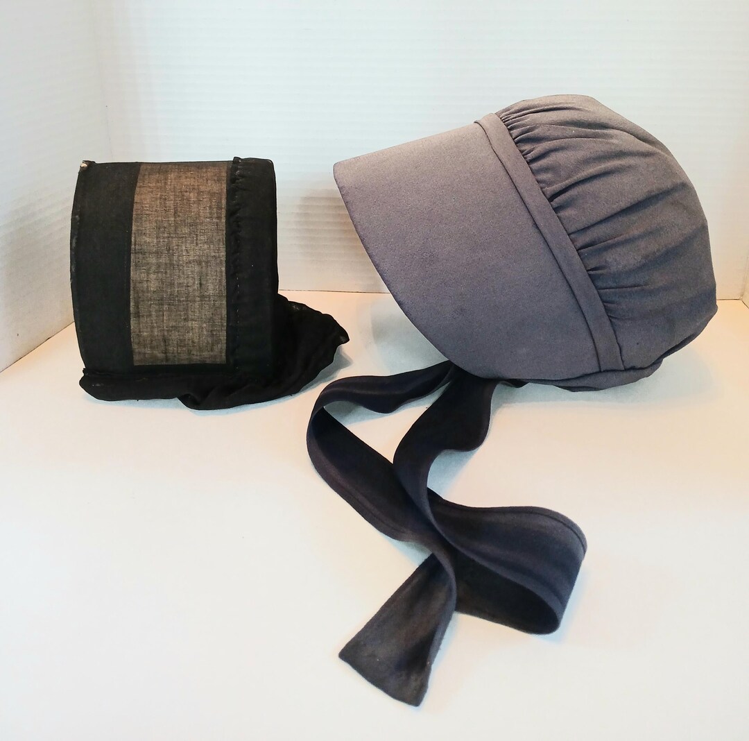 Vintage Amish Woman and Child Caps - Used Condition - Decor Use - Etsy