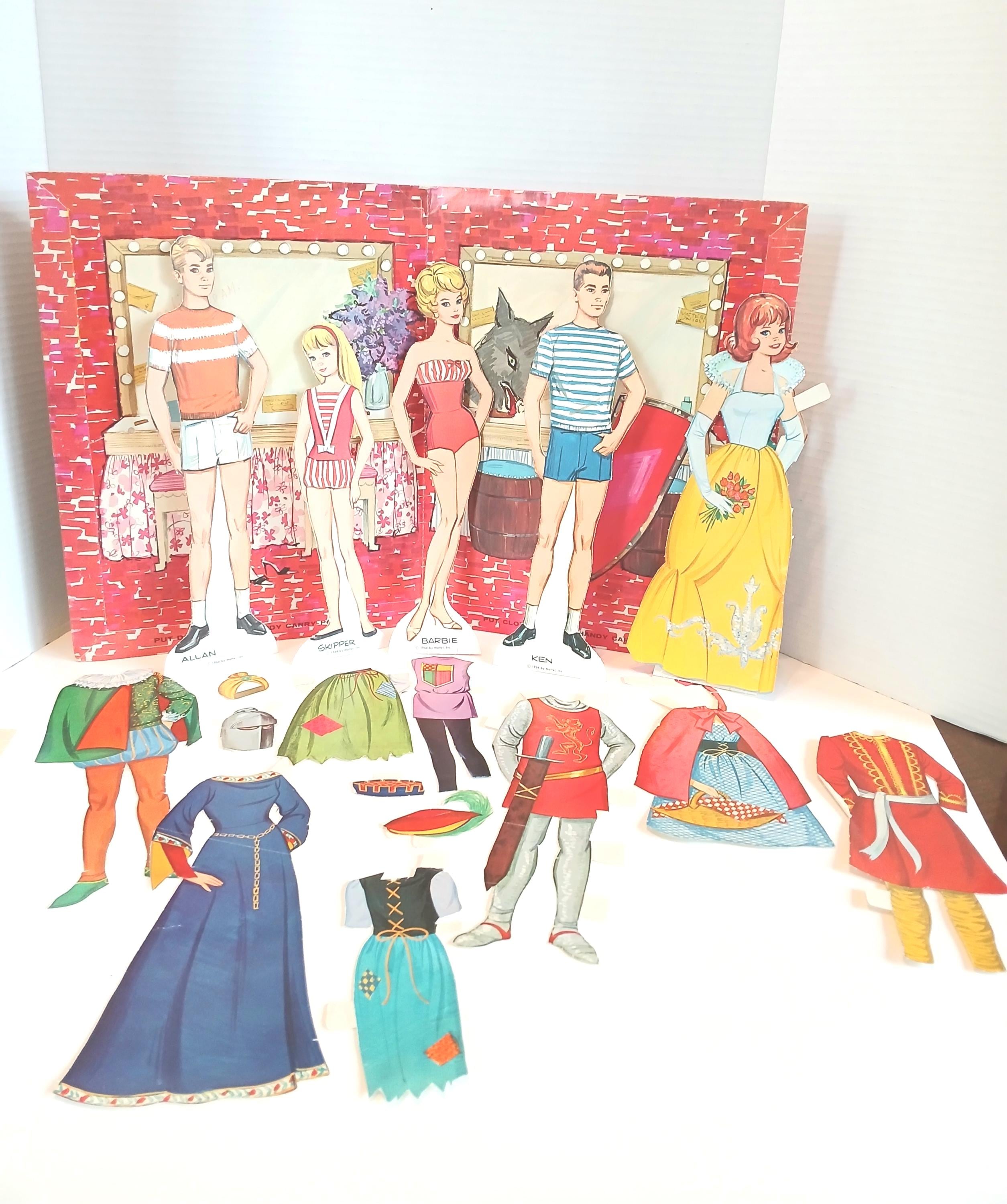 Original Barbie Paper Doll - Etsy