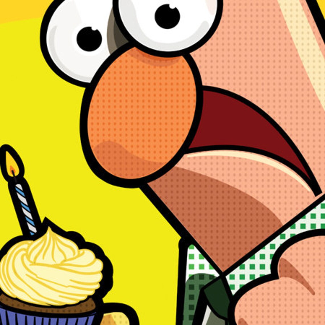 Beaker's the Muppets Birthday Blowout Greetings Card Etsy