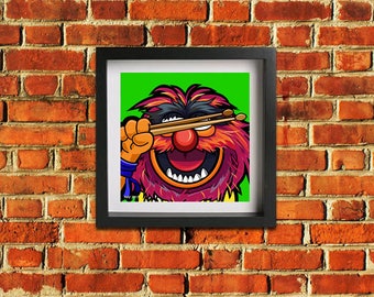 Animal - The Muppets "See no evil" Poster