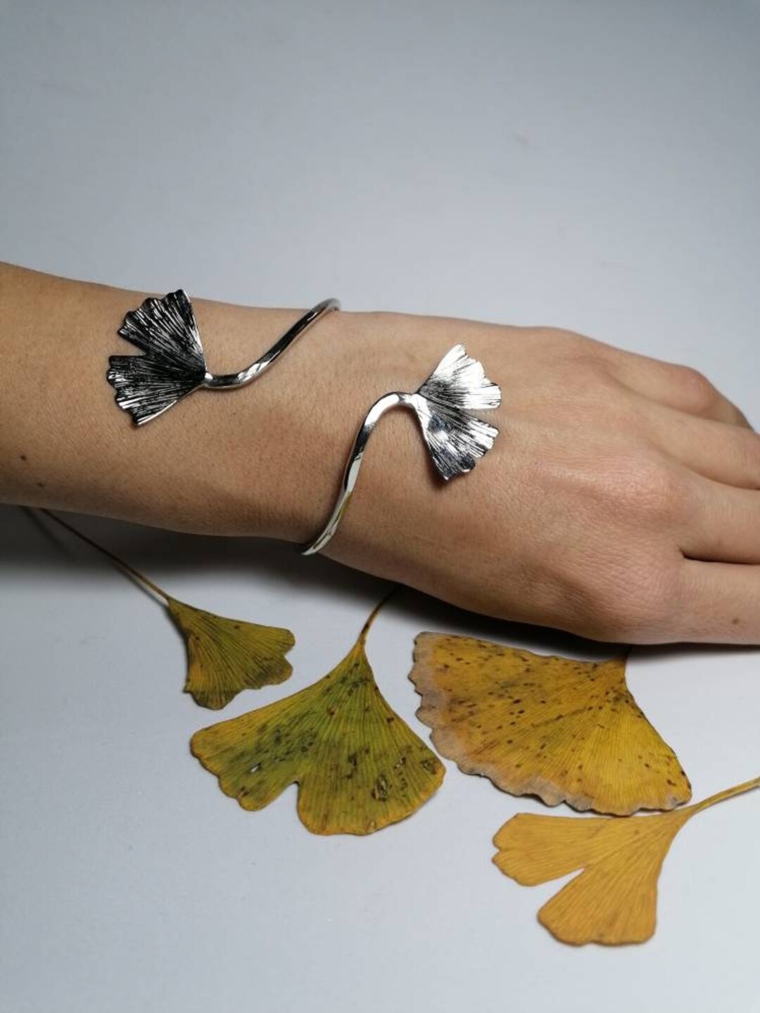 Ginkgo leaf bracelet sale