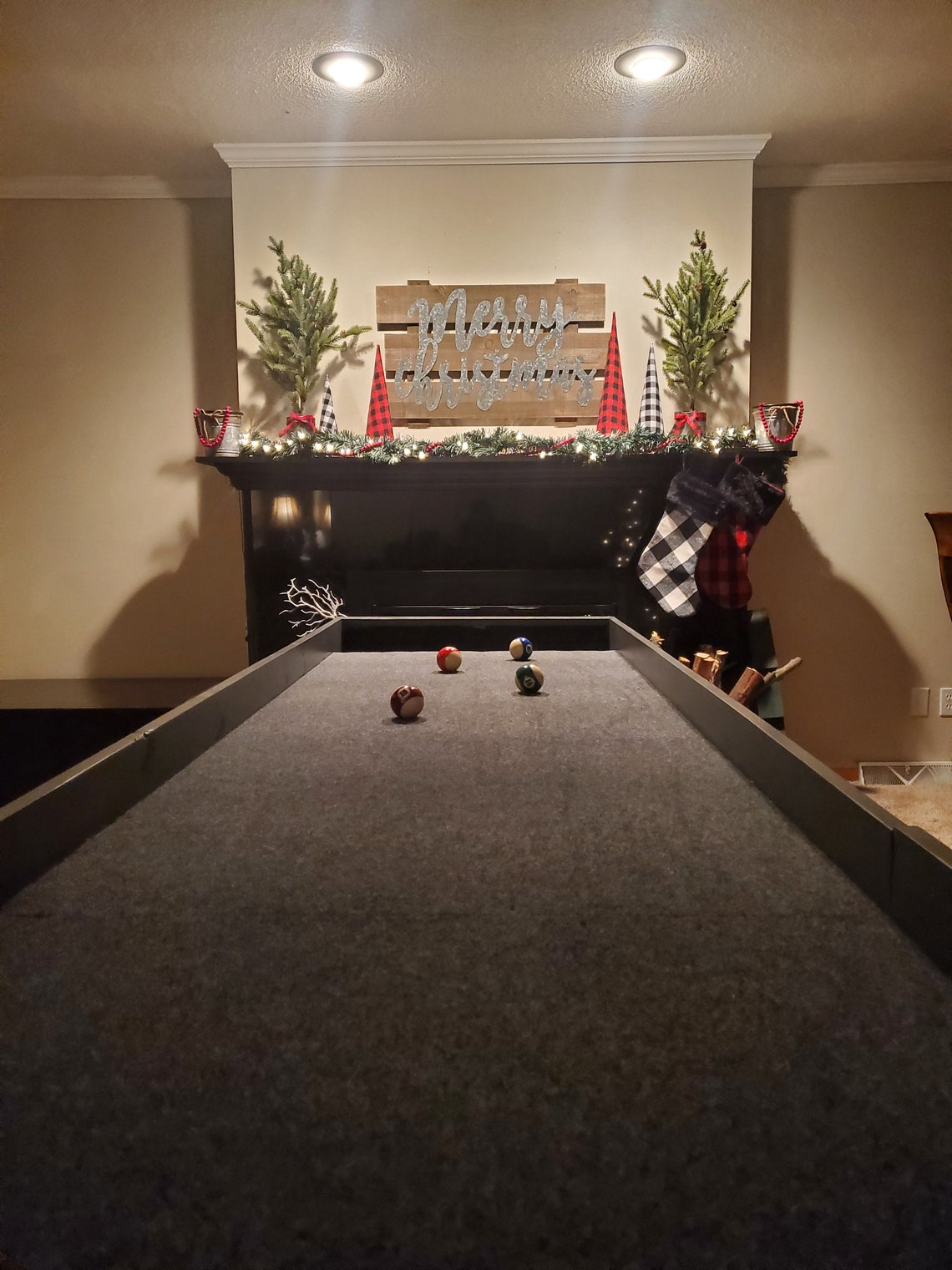 Carpetball Table Etsy